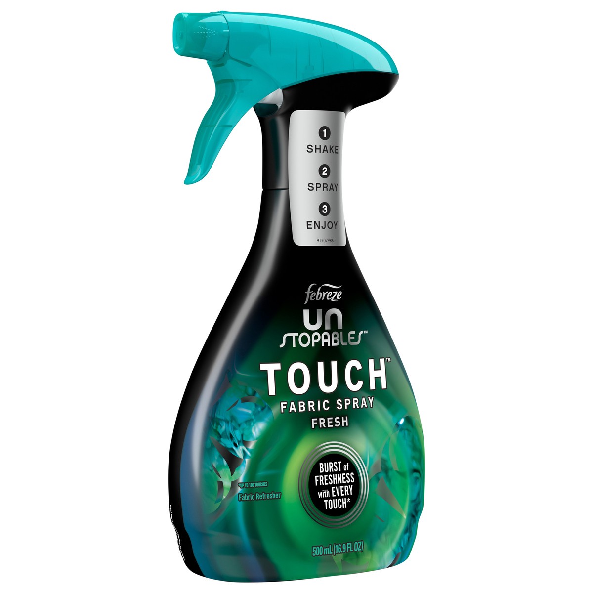 slide 2 of 4, Febreze Unstopables Touch Fabric Spray and Odor Eliminator, Fresh, 16.9 fl oz