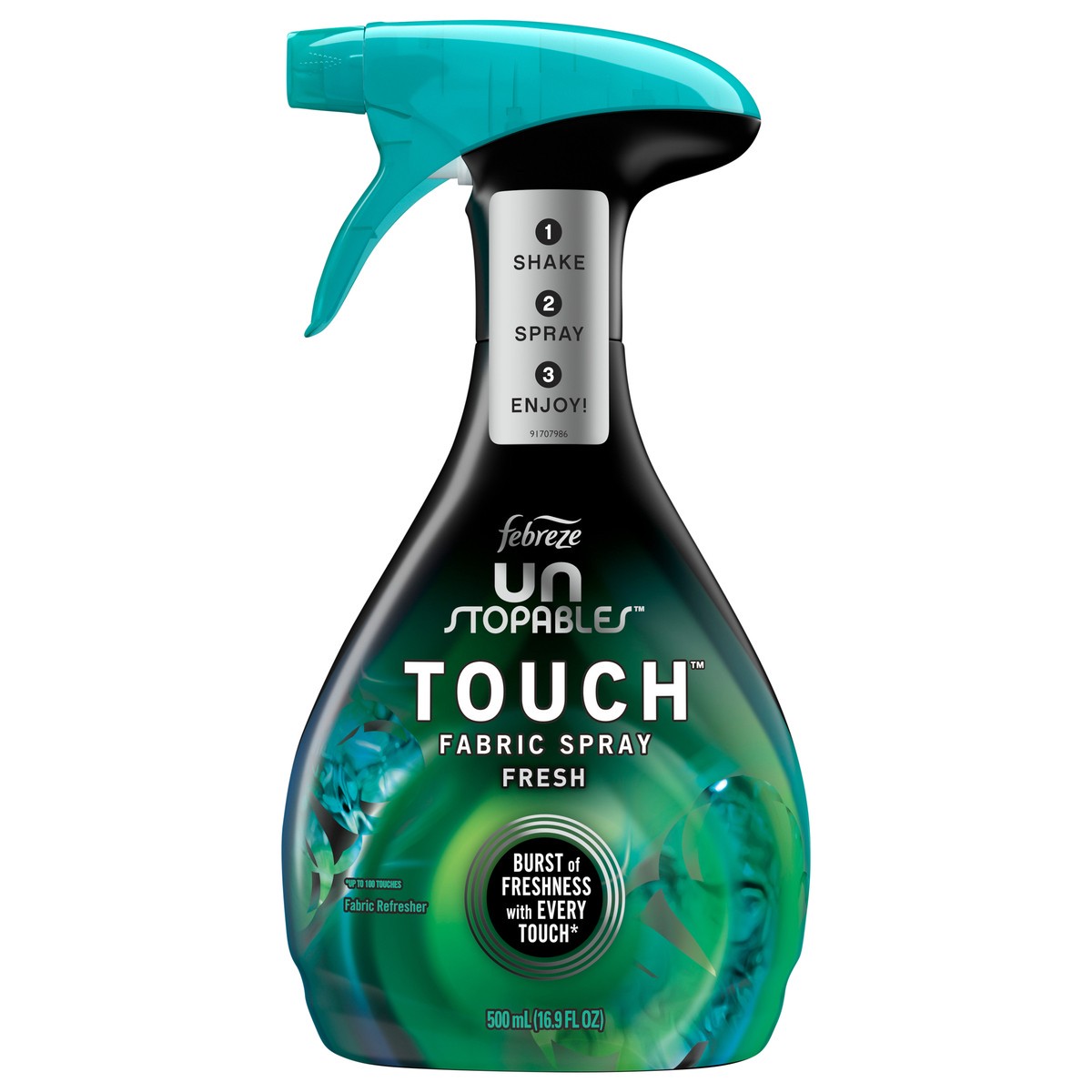 slide 1 of 4, Febreze Unstopables Touch Fabric Spray and Odor Eliminator, Fresh, 16.9 fl oz