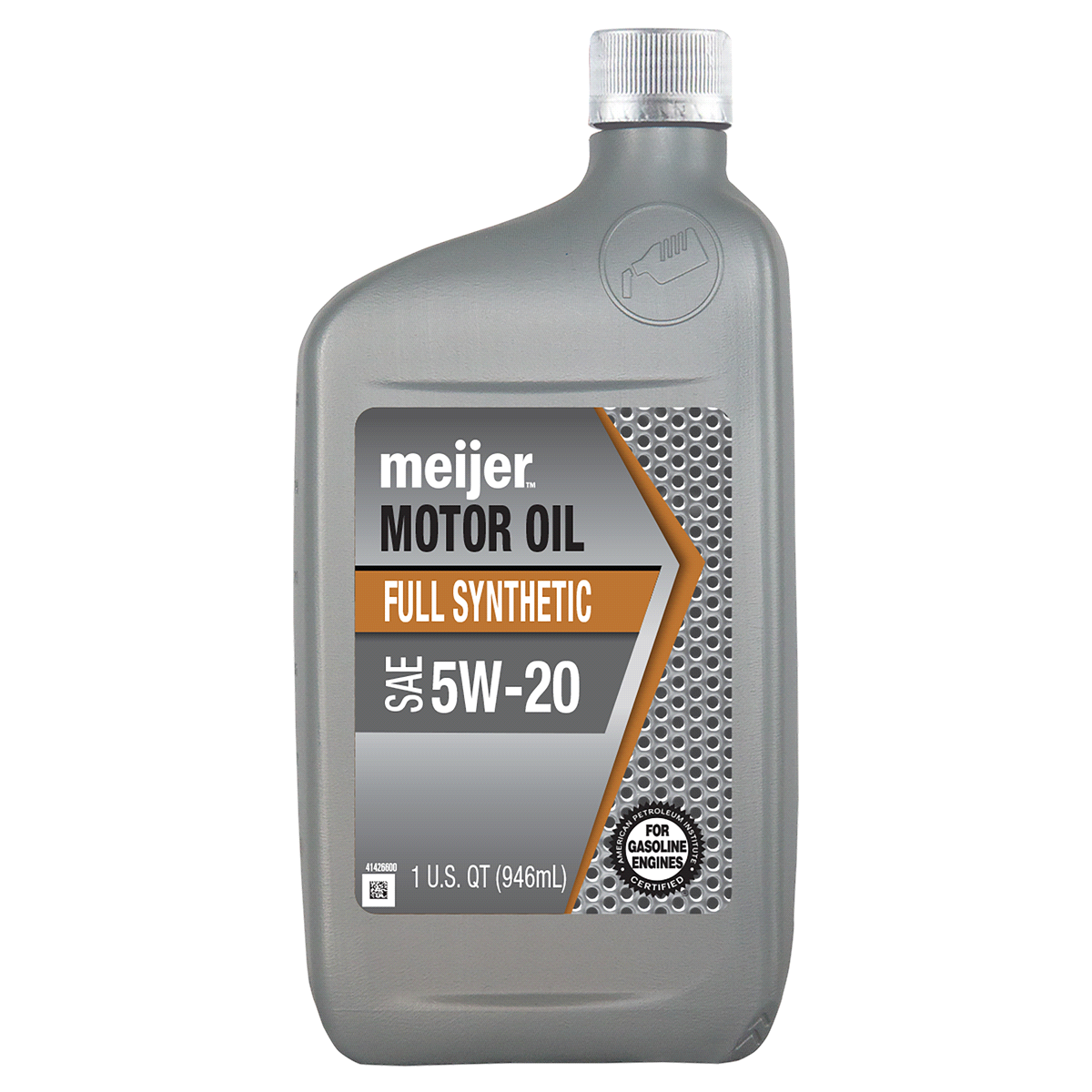 slide 1 of 5, Meijer Full Synthetic 5W20 Motor Oil, 1 qt