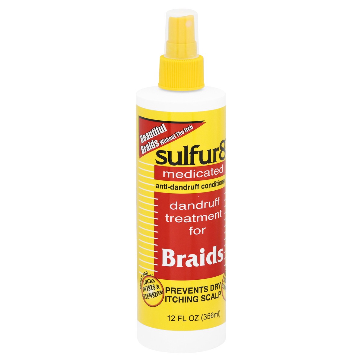 slide 5 of 9, Sulfur8 Medicated Dandruff Treatment for Braids, 8 oz