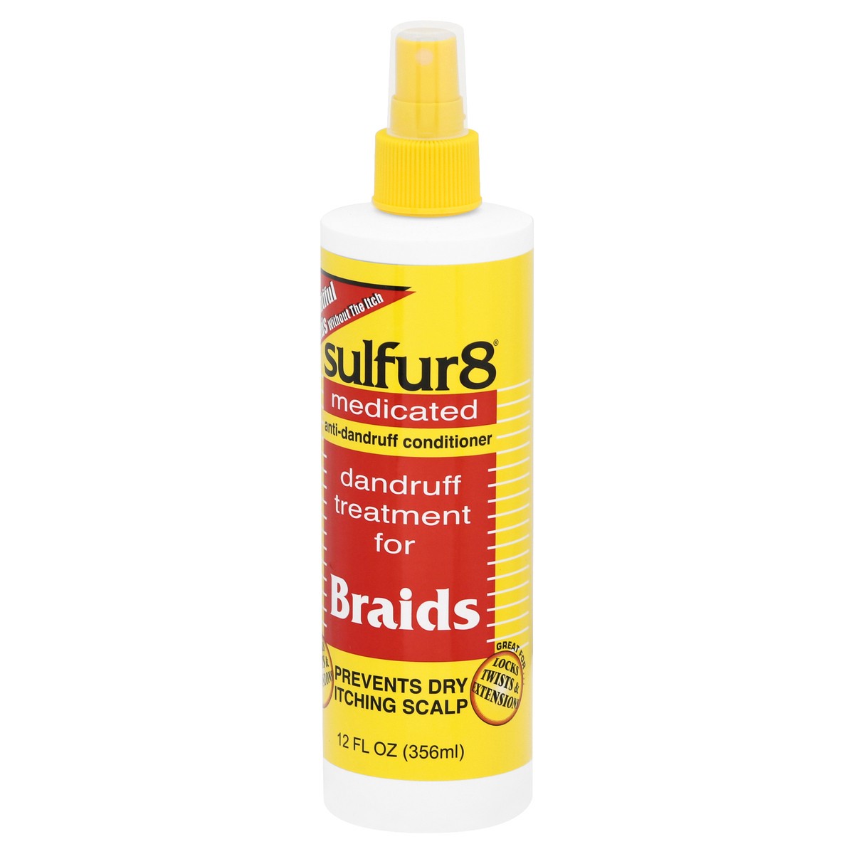 slide 6 of 9, Sulfur8 Medicated Dandruff Treatment for Braids, 8 oz