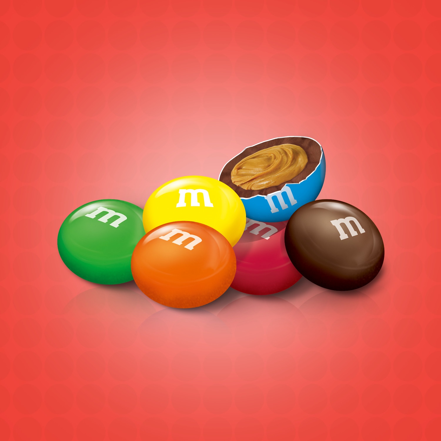 slide 2 of 7, M&M's Peanut Butter Chocolate Candy, 38 oz