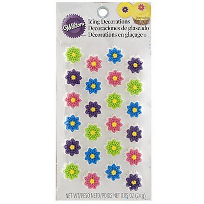 slide 1 of 1, Wilton Flower Dot Matrix, 24 ct