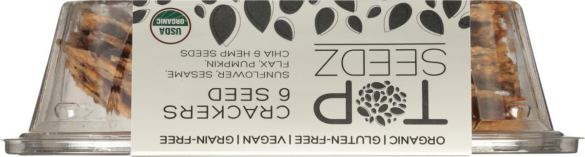 slide 4 of 14, Top Seedz 6 Seed Crackers 5 oz, 5 oz