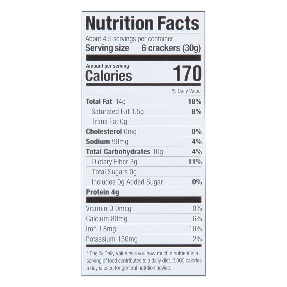 slide 2 of 14, Top Seedz 6 Seed Crackers 5 oz, 5 oz