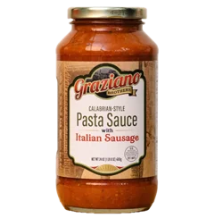 Graziano Bros. Calabrian Pasta Sauce W/Italian Sausage