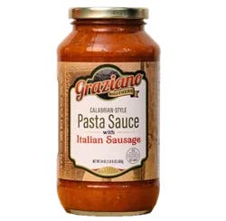 Graziano Bros. Calabrian Pasta Sauce W/Italian Sausage
