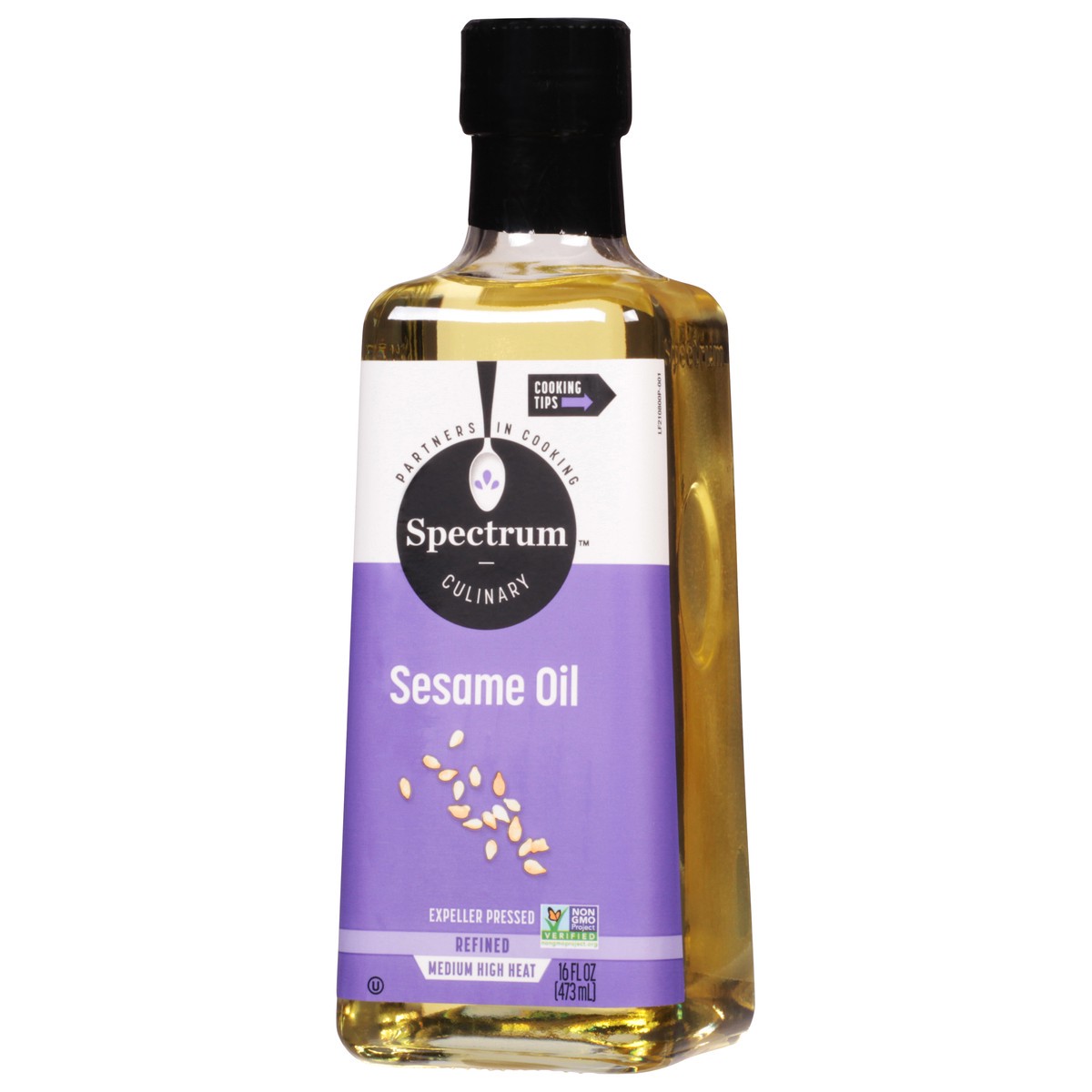 slide 9 of 9, Spectrum Culinary Refined Medium High Heat Sesame Oil 16 fl oz, 16 fl oz