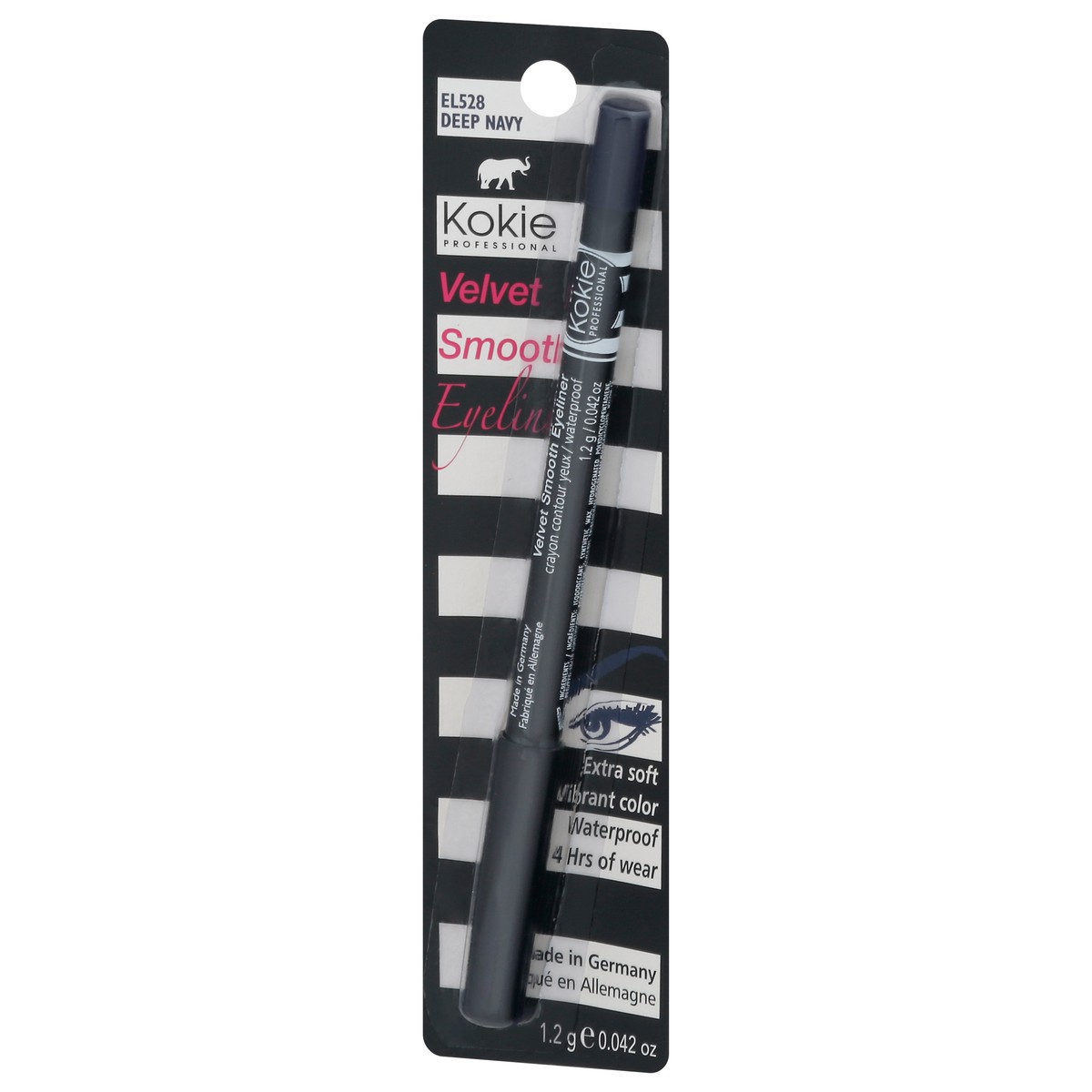 slide 9 of 9, Kokie Deep Navy EL528 Velvet Smooth Eyeliner 0.042 oz, 1 ct