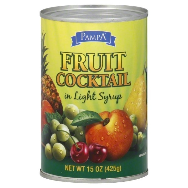 slide 1 of 1, Pampa Fruit Cocktail, In Light Syrup, 15 oz
