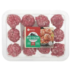 SE Grocers Fresh Mild Italian Meatballs 16 Ounces
