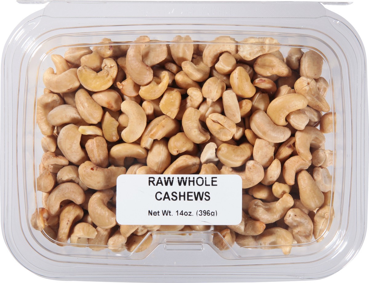 slide 6 of 9, JLM Manufacturing Raw Whole Cashews 14 oz, 14 oz