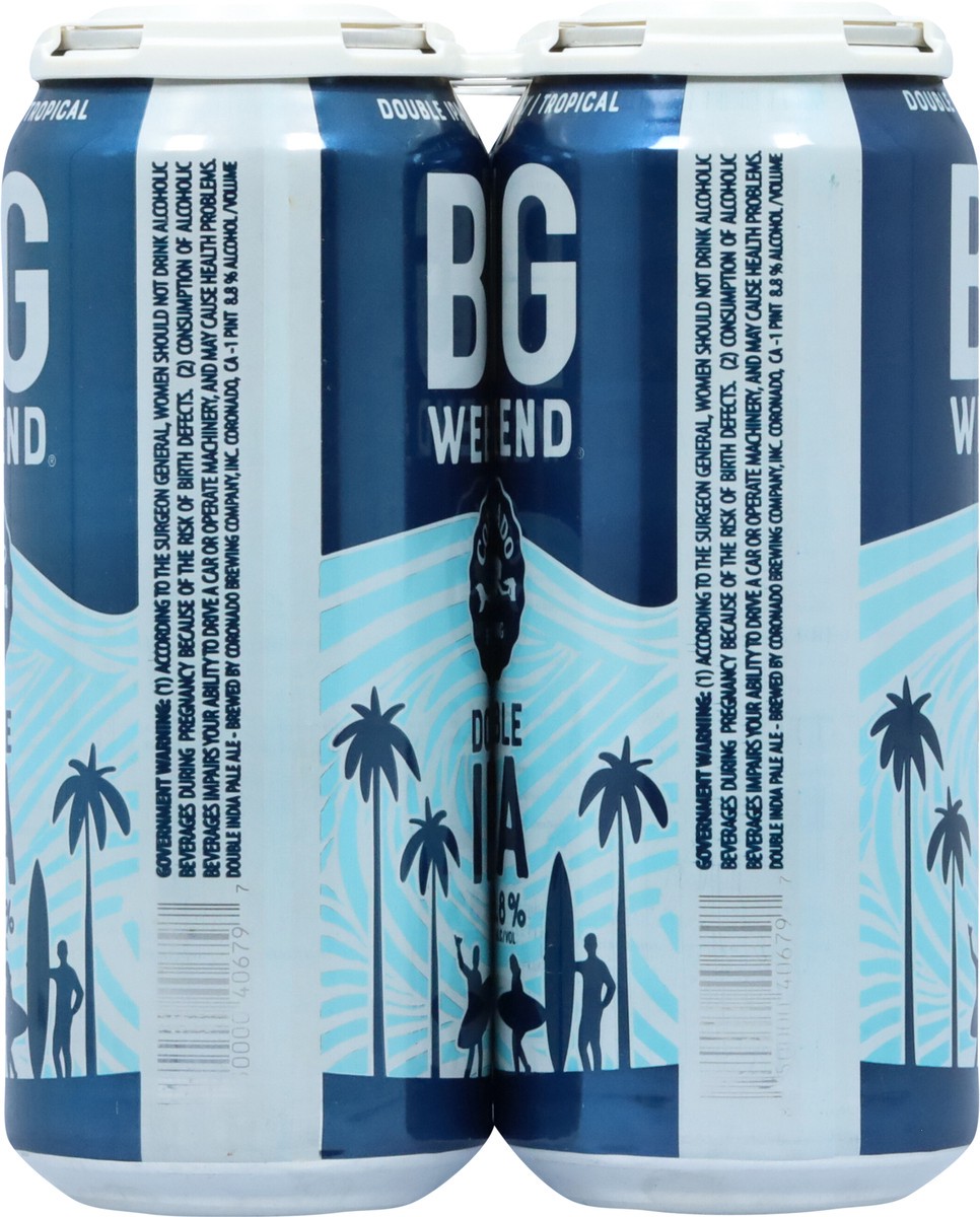 slide 9 of 11, Coronado Brewing Co. Double IPA Big Weekend Beer 6 - 1 pt Cans, 6 ct