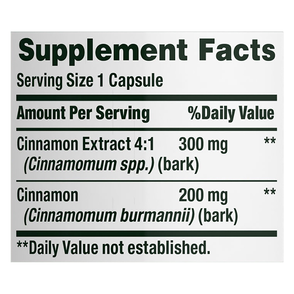 slide 7 of 11, Nature's Bounty Cinnamon 1500 mg Capsules, 100 ct