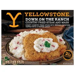 Yellowstone Country Fried Steak With Mashed Potatoes, 12 Oz