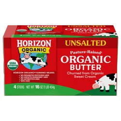 Horizon Organic Unsalted Butter, 16 oz., 4 Sticks