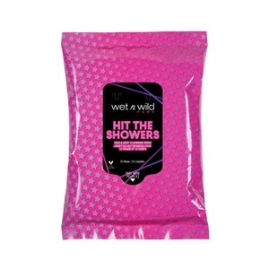 slide 1 of 1, wet n wild Pump: Hit The Showers, Face & Body Cleansing Wipes, 1 ct