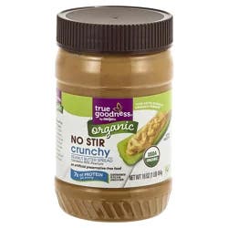 True Goodness Organic Crunchy Peanut Butter