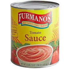 slide 1 of 1, Furmano's Tomato Sauce, 105 oz