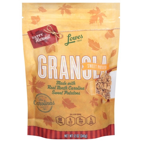 slide 1 of 1, Lowes Foods Granola Sweet Potato, 12 oz