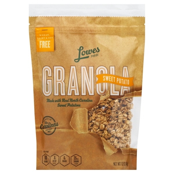 slide 1 of 1, Lowes Foods Granola Sweet Potato, 12 oz