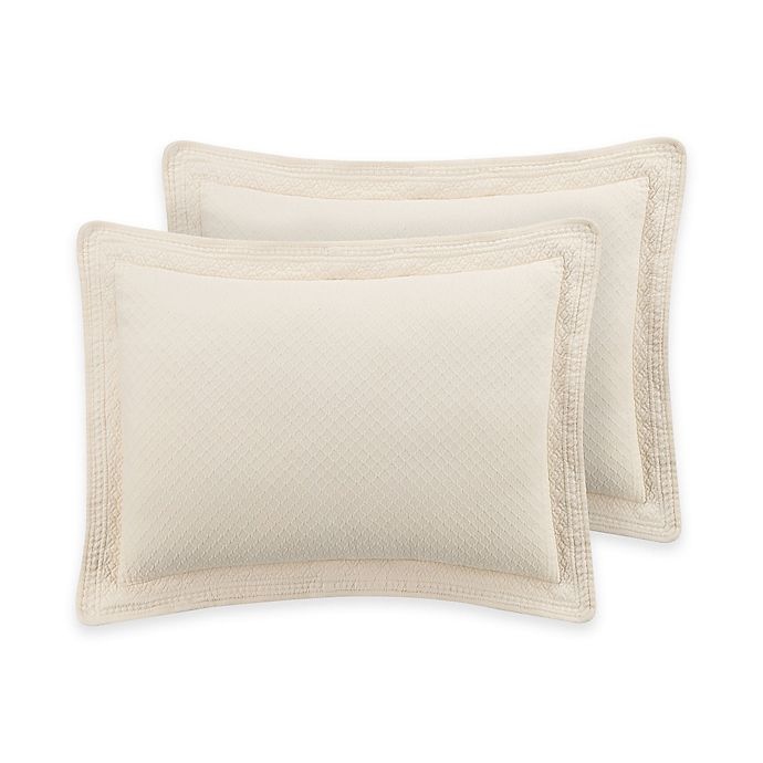 slide 1 of 1, Williamsburg Abby Standard Pillow Sham - Ivory, 1 ct