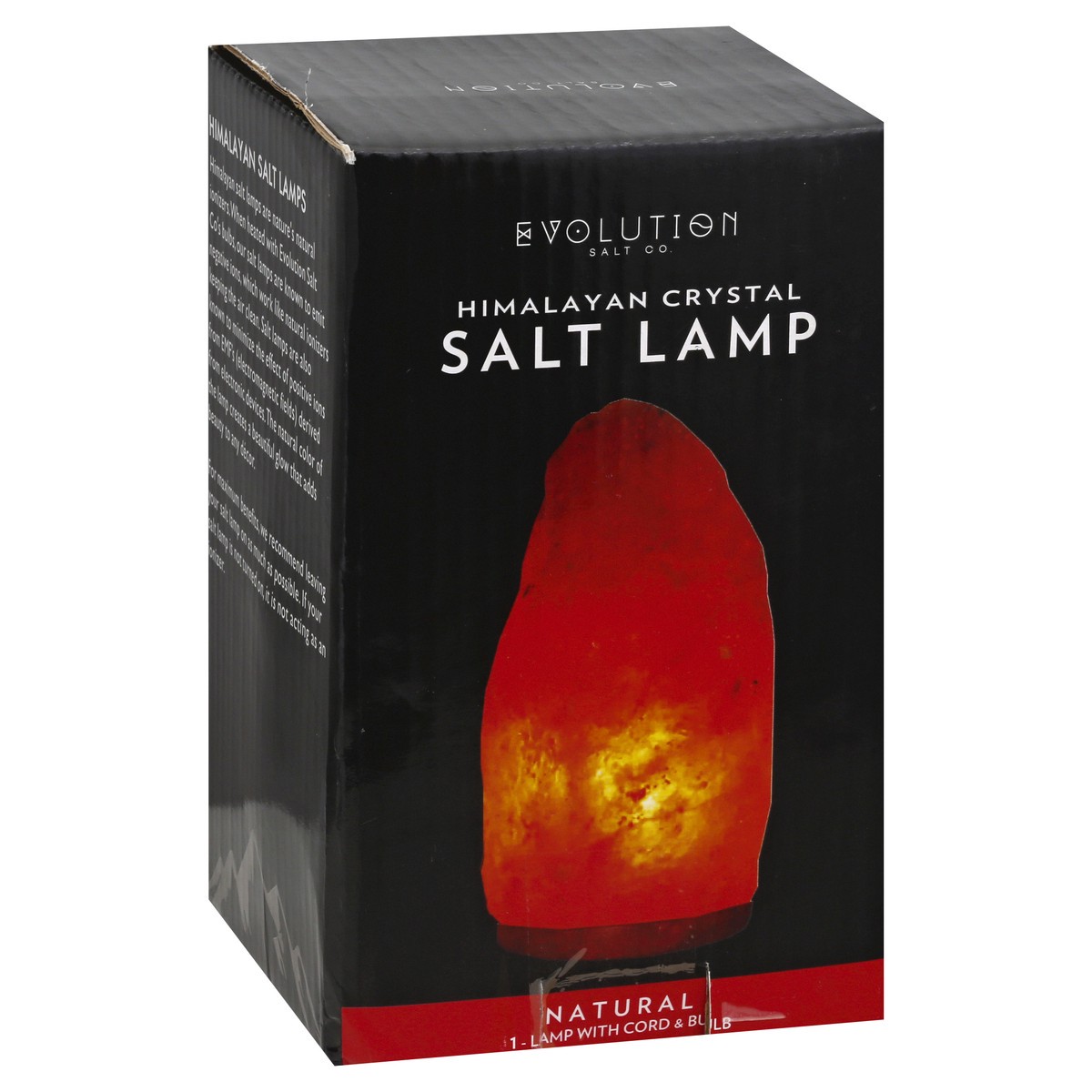 slide 9 of 10, Evolution Salt Crystal Salt Lamp 1 ea, 1 ct