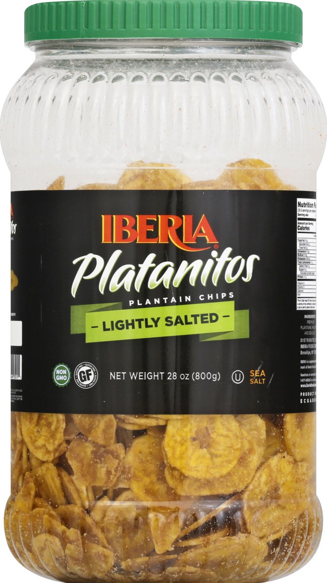 slide 4 of 7, Iberia Platanitos Lightly Salted Plantain Chips 20 oz, 28 oz