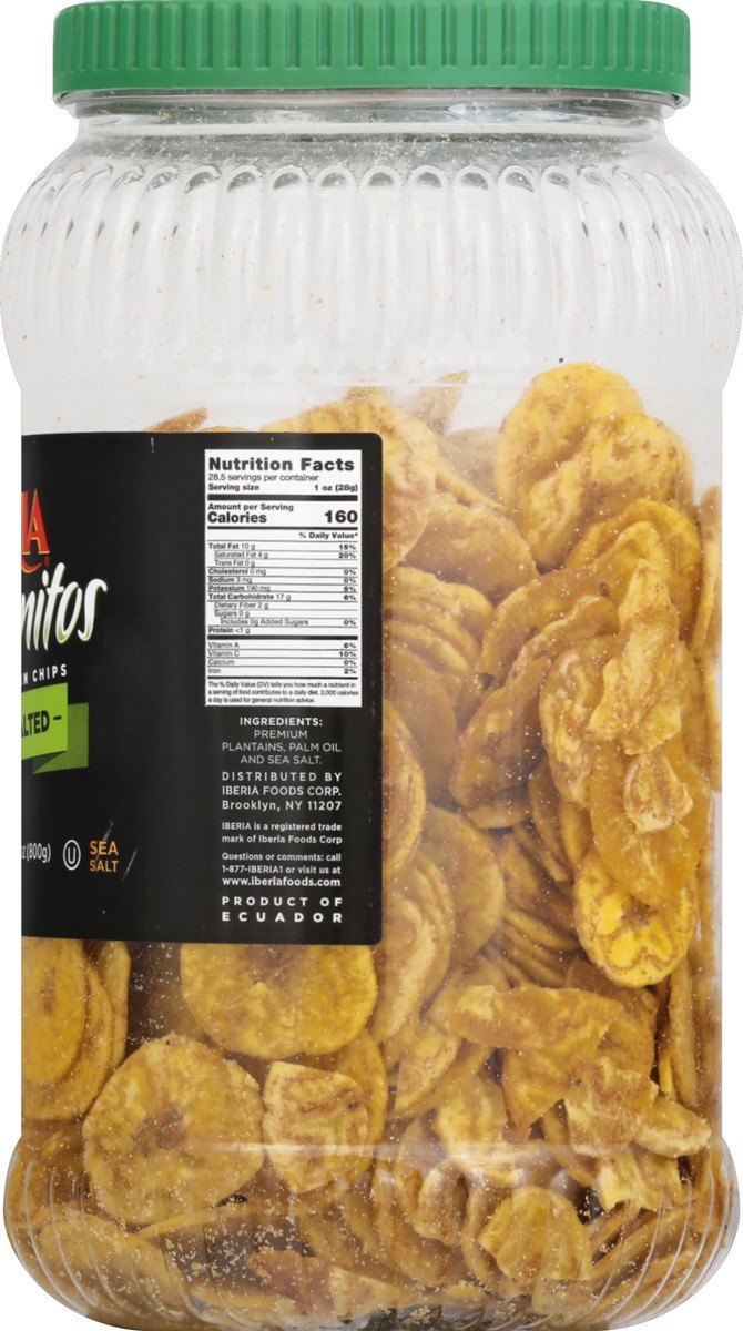 slide 5 of 7, Iberia Platanitos Lightly Salted Plantain Chips 20 oz, 28 oz