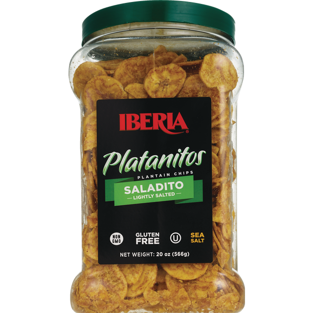 slide 1 of 7, Iberia Platanitos Lightly Salted Plantain Chips 20 oz, 28 oz