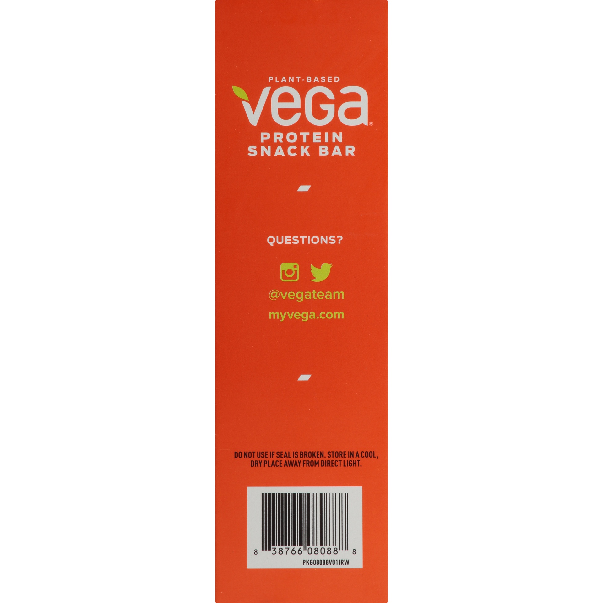 slide 4 of 8, Vega Plant Based Chocolate Caramel Protein Snack Bar, 4 ct; 1.6 oz