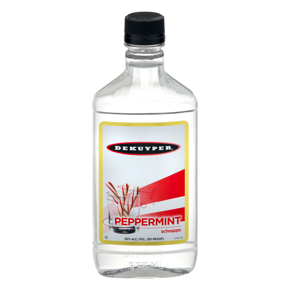 slide 1 of 1, DeKuyper Peppermint Schnapps Liqueur, 375 ml