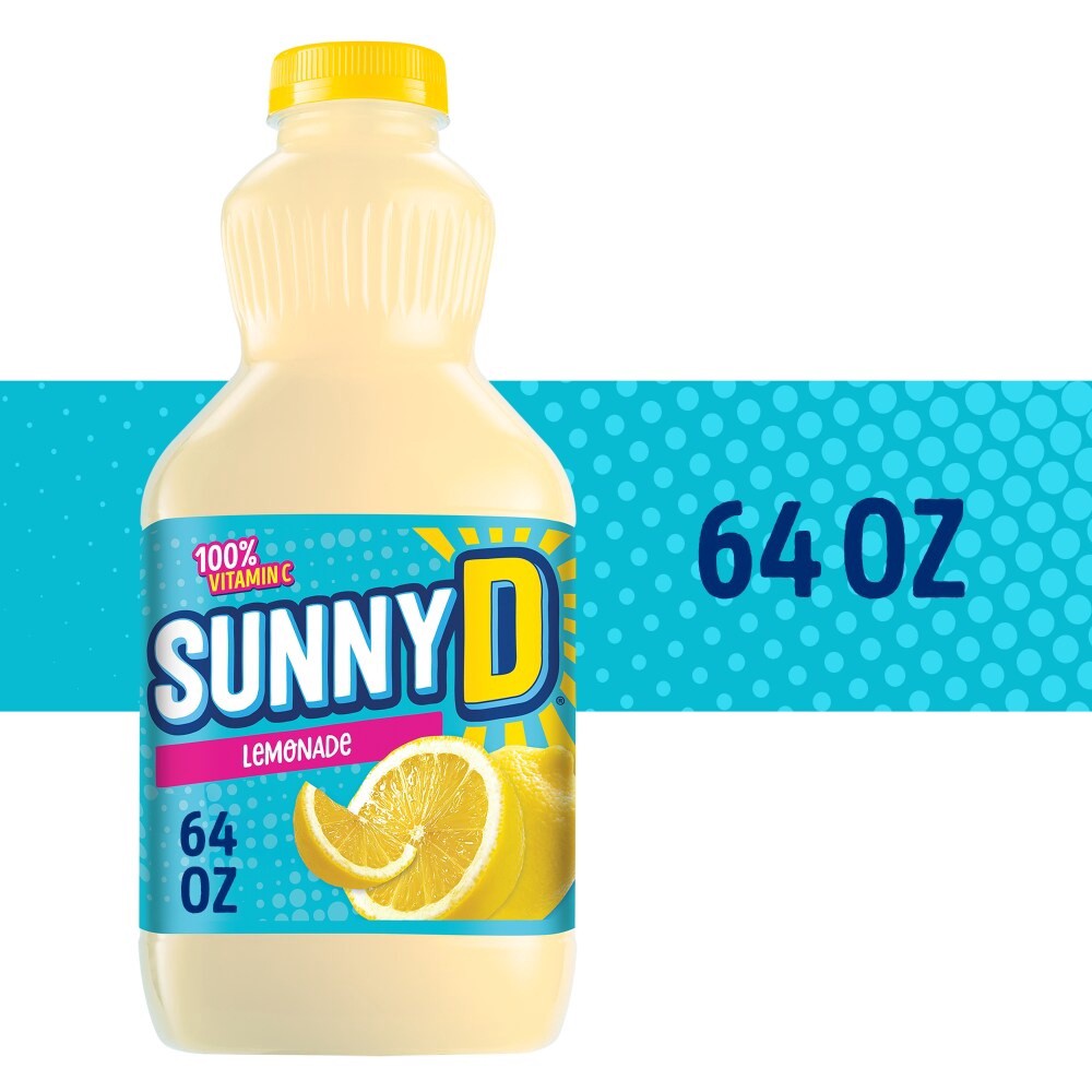 slide 1 of 6, Sunny Delight Lemonade - 64 oz, 64 oz