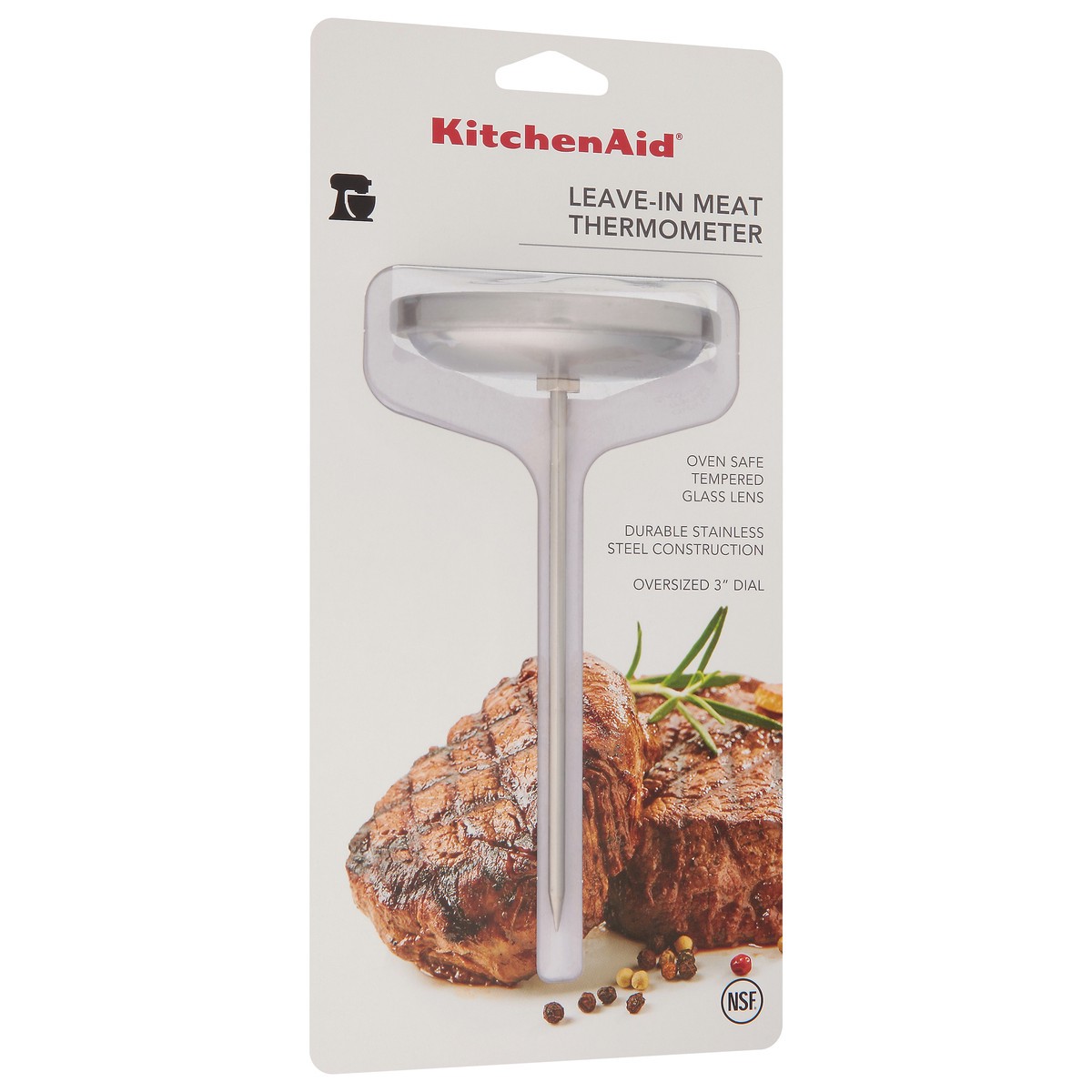 slide 2 of 9, KitchenAid Kitchen Aid Leave In Dial Meat Thermometer, 1 ct