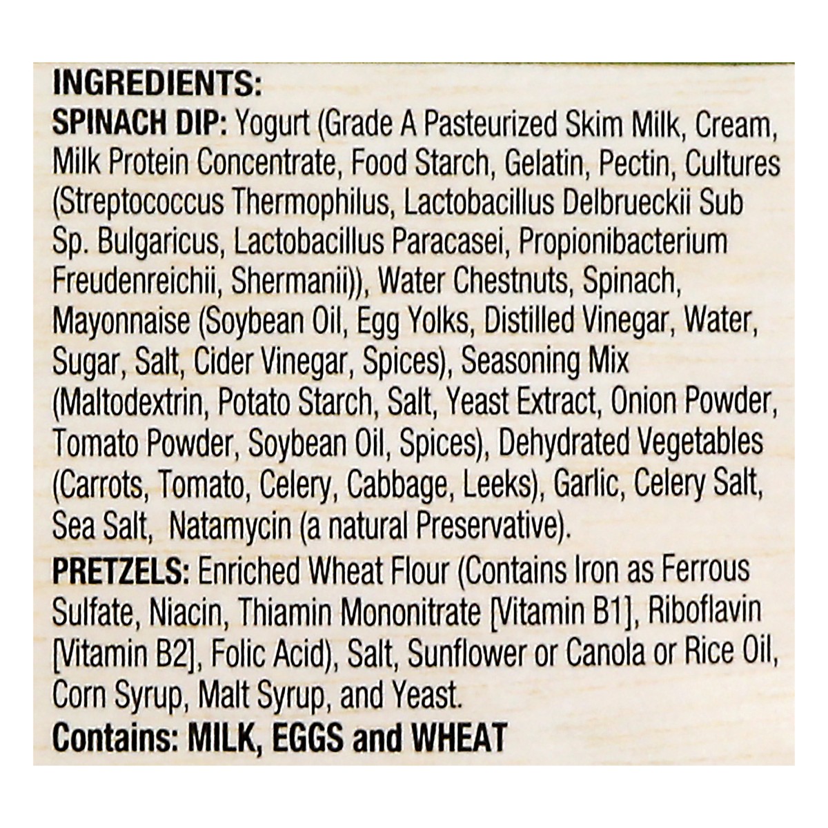 slide 3 of 10, Cedar's Foods Spinach Dip with Pretzels Snack Pack, 3 oz