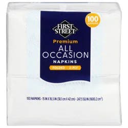 First Street 2 Ply All Occasion Napkins