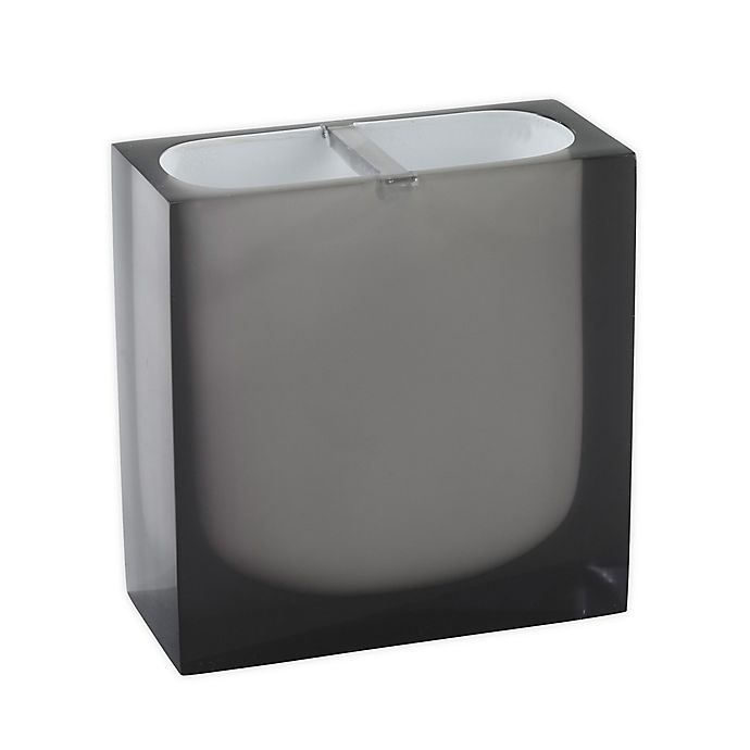 slide 1 of 1, Avanti Soho Toothbrush Holder - Smoke, 1 ct