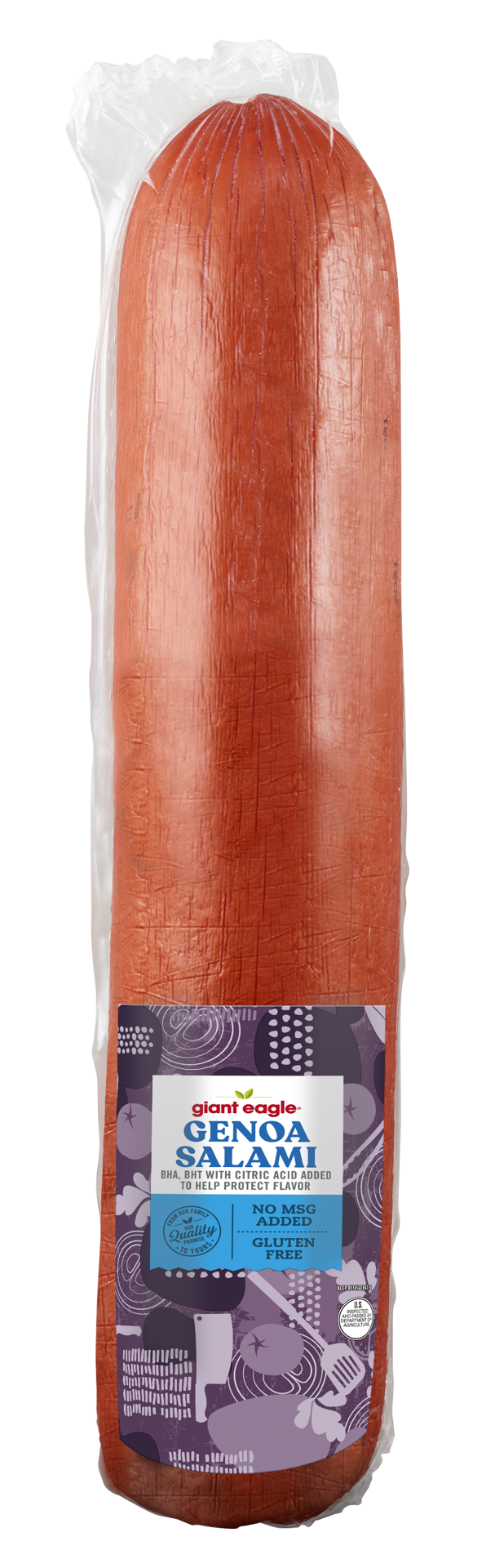 slide 1 of 1, Giant Eagle Genoa Salami, Deli Sliced, per lb