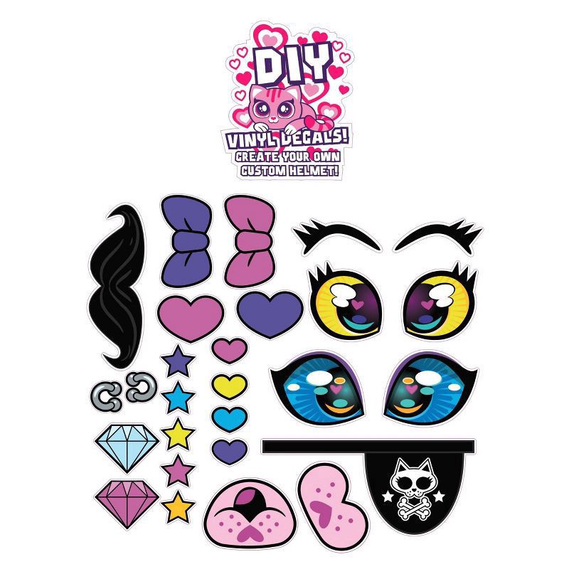 slide 13 of 13, Raskullz Cling Cat Child Helmet - Light Blue, 1 ct