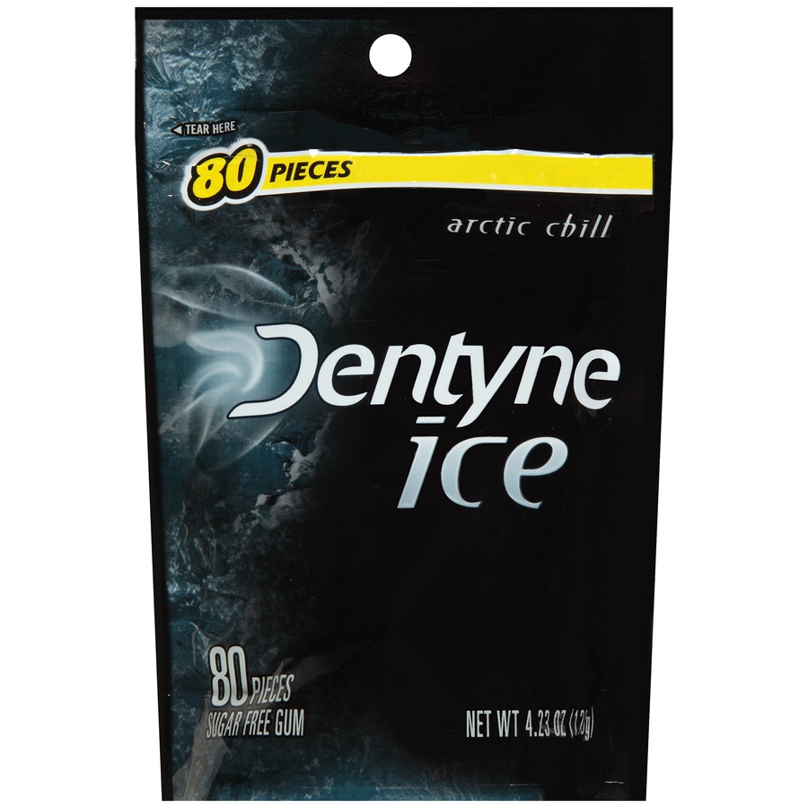 slide 1 of 1, Dentyne Ice Arctic Chill Sugar Free Gum, 80 ct; 4.23 oz