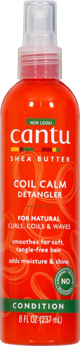 slide 8 of 14, Cantu Shea Butter Coil Calm Detangler, 8 fl oz