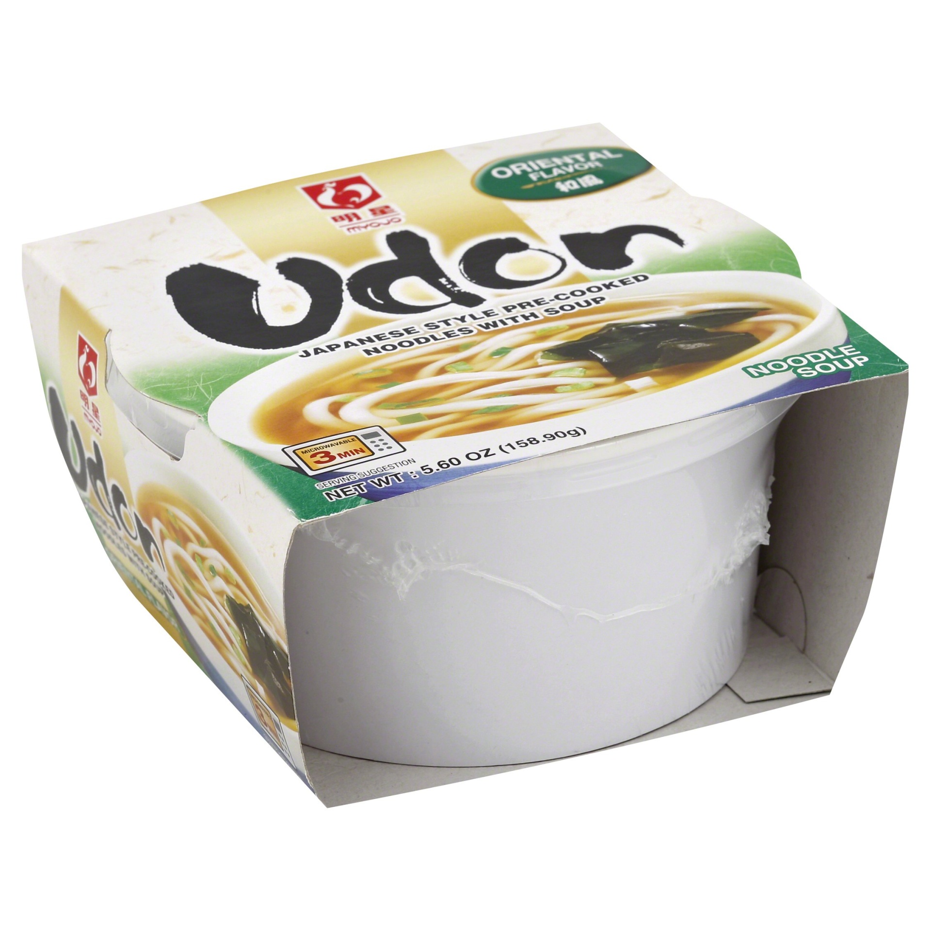 slide 1 of 6, Myojo Udon Udon Japanese Style Original Flavor Noodles 5.64 oz, 6.5 oz