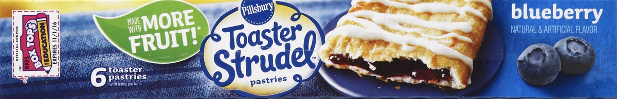 slide 4 of 6, Pillsbury Toaster Pastries 6 ea, 6 ct