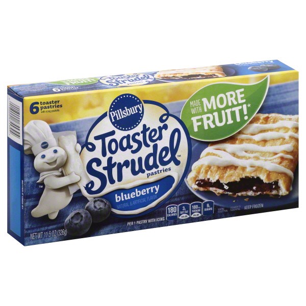 slide 1 of 6, Pillsbury Toaster Pastries 6 ea, 6 ct