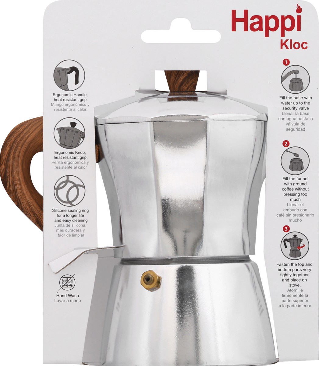 slide 2 of 11, Happi Kloc Espresso Coffee Maker 1 ea, 1 ct