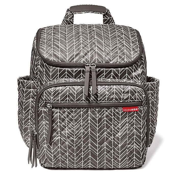 slide 1 of 6, Skip Hop SKIP*HOP Forma Backpack Diaper Bag - Grey, 1 ct