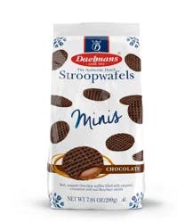 Daelmans Stroopwafel Chocolate Mini, 7.04 Oz