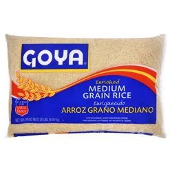 Goya Enriched Medium Grain Rice - 20 lb