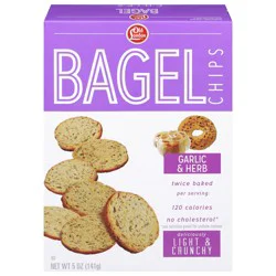 Old London Bagel Chips Garlic & Herb