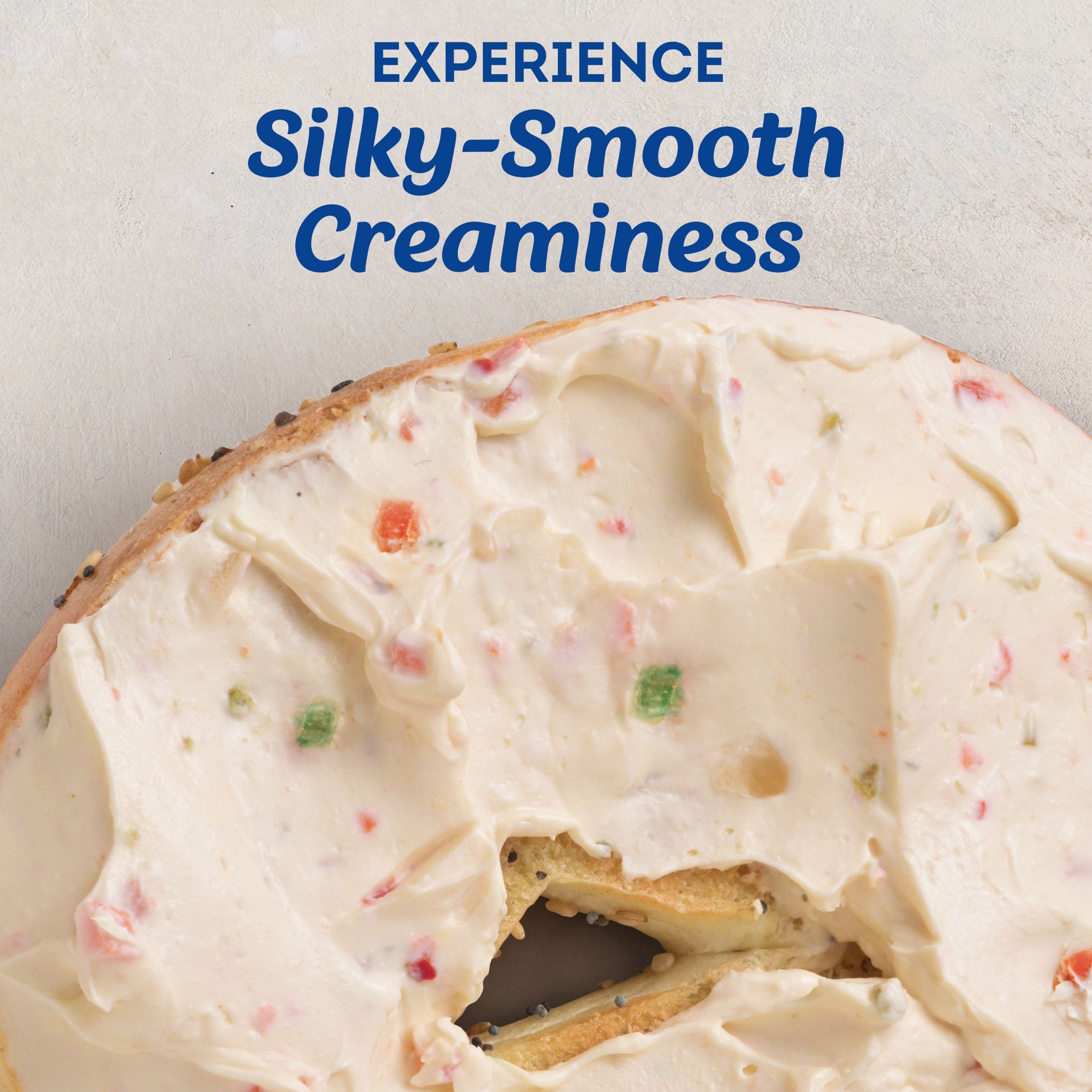 slide 4 of 5, Philadelphia Reduced Fat Garden Vegetable Cream Cheese, 7.5 oz Tub, 7.50 oz